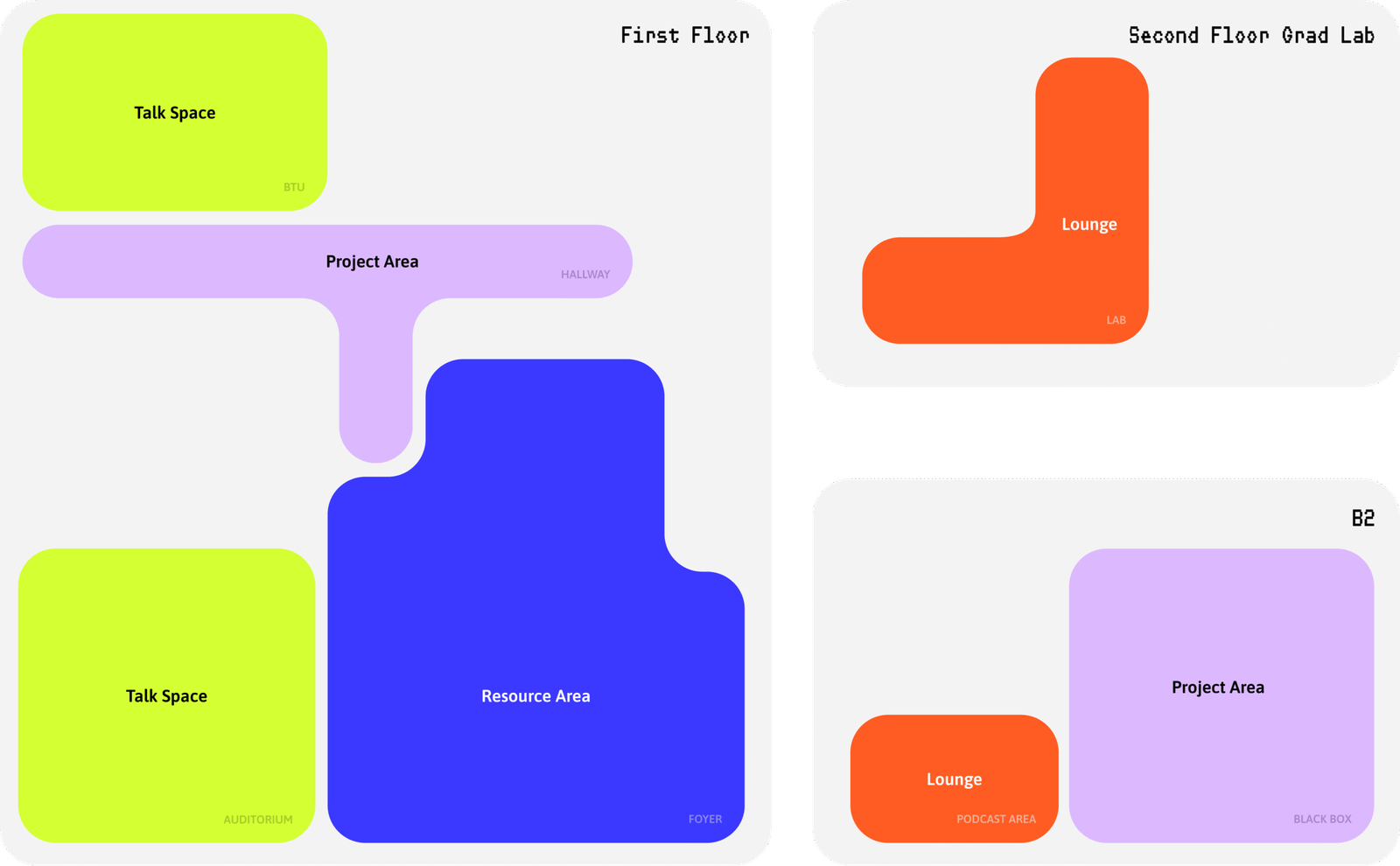 In-Progress Fest Event Floor Plan